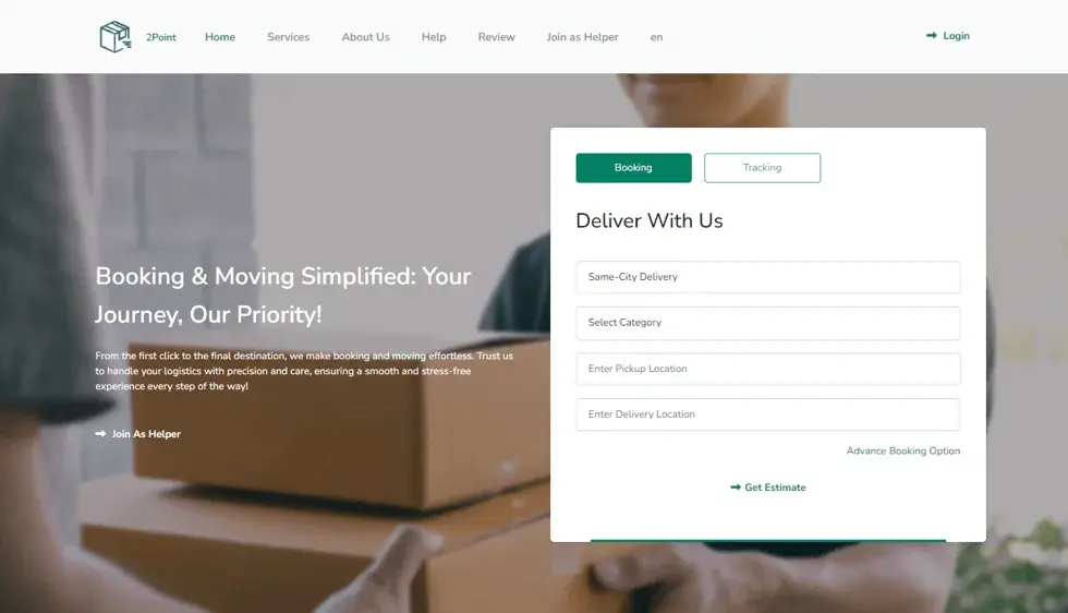 2 Point Delivery project preview