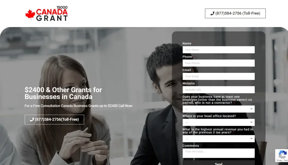 Canada 15000 Grant project preview