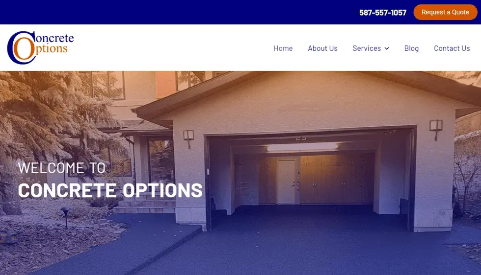 Concrete Options project preview
