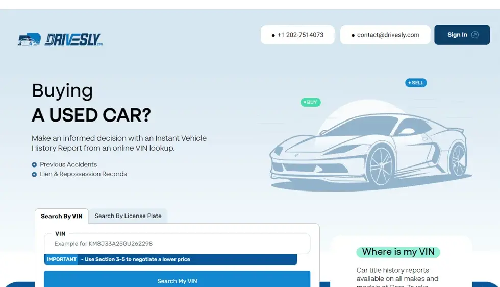 Drivesly project preview