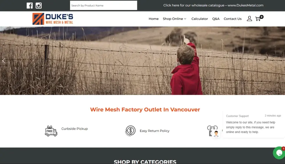 Dukes Wire Mesh project preview