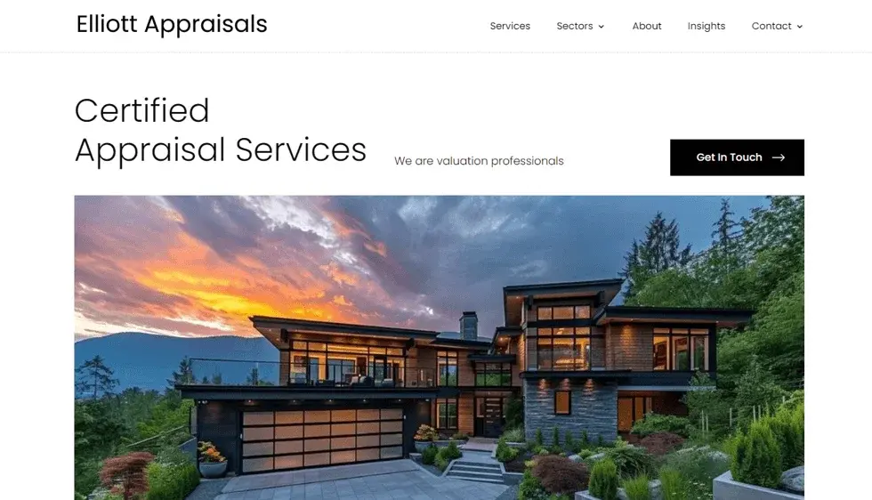 Elliott Appraisals project preview