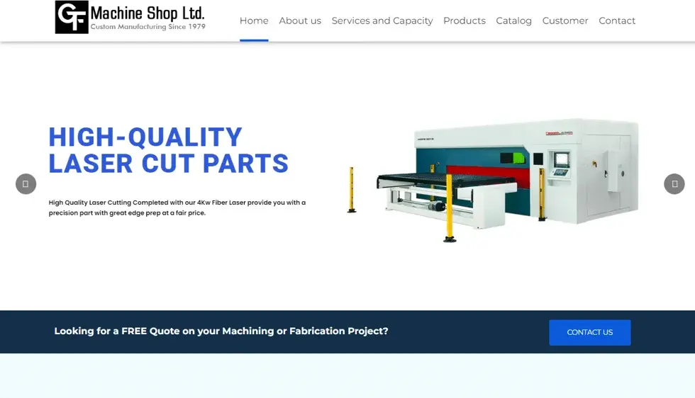 GF Machine Shop project preview