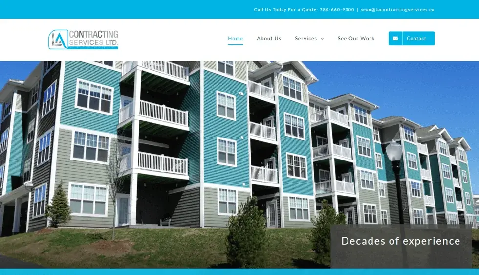 LA Contracting Services project preview
