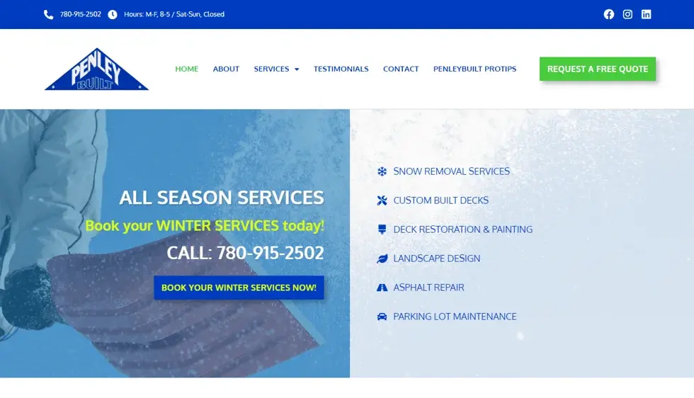 Penley Contracting project preview