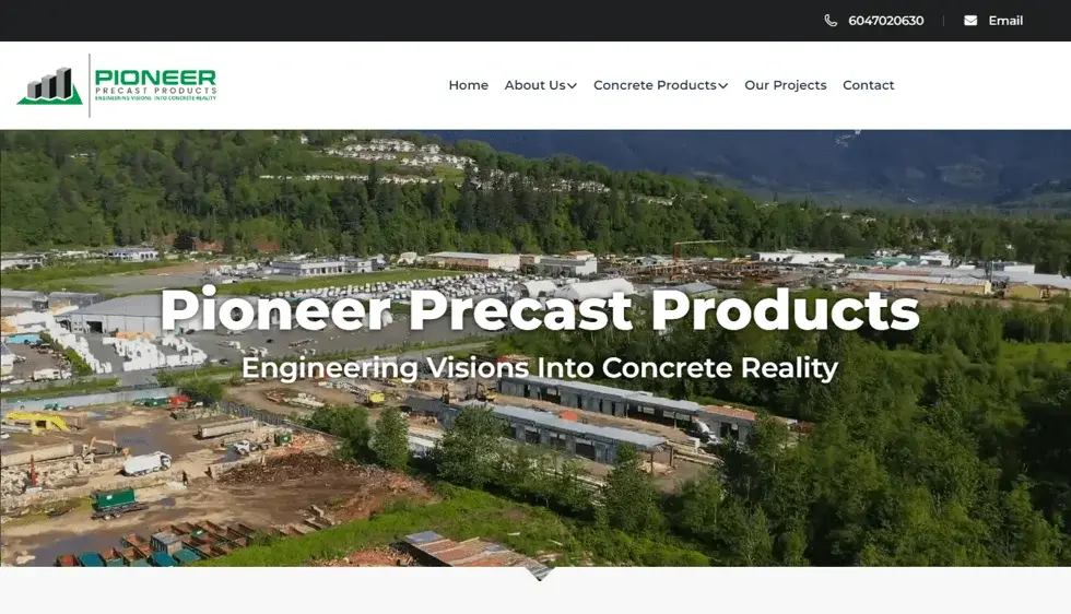 Pioneer Precast project preview