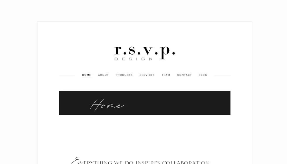 RSVP Design project preview