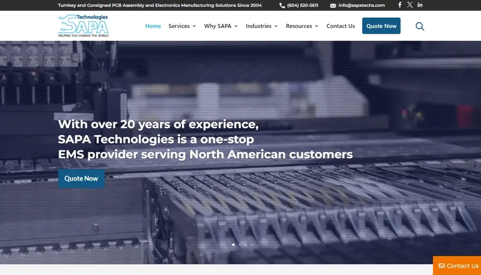 Sapatechs project preview