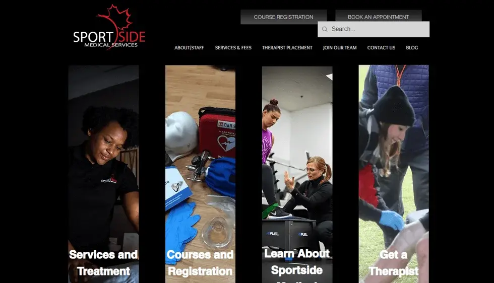 Sportside Medical project preview