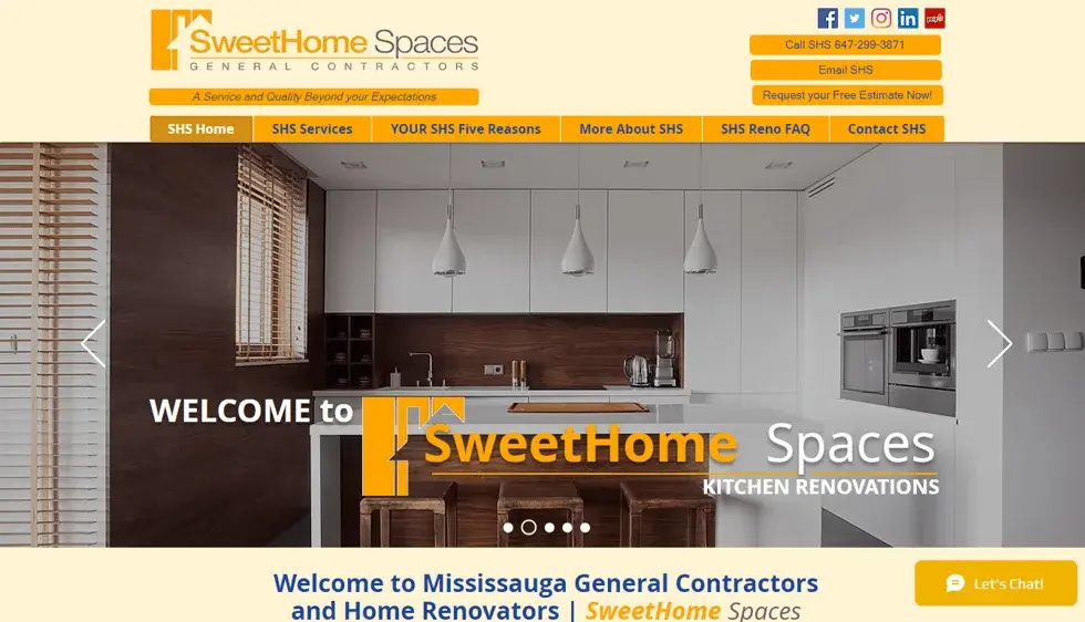 Sweet Home Spaces project preview