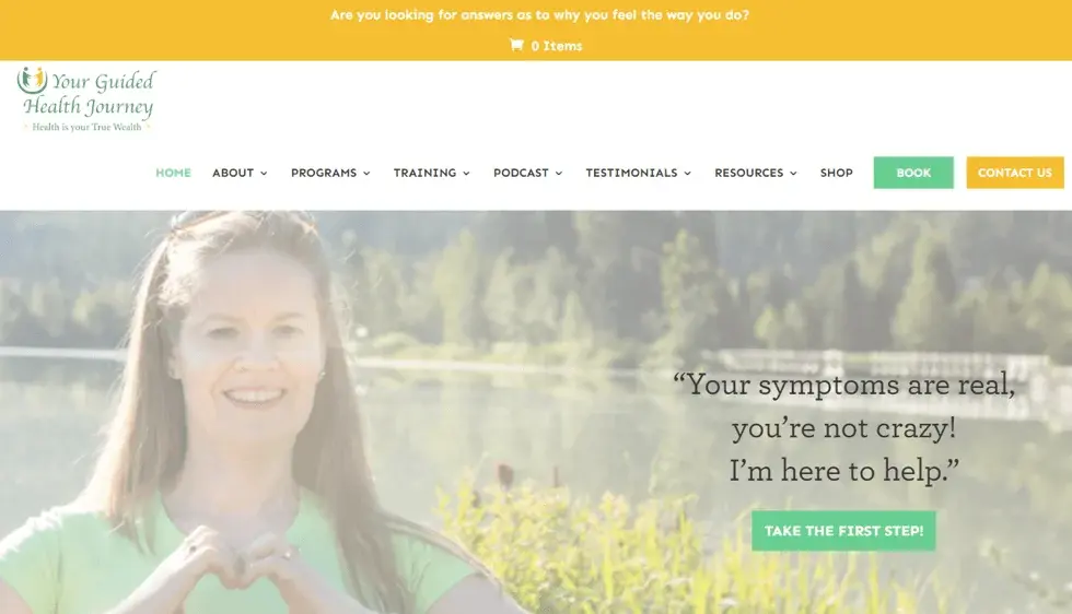 Your Guided Health Journey project preview