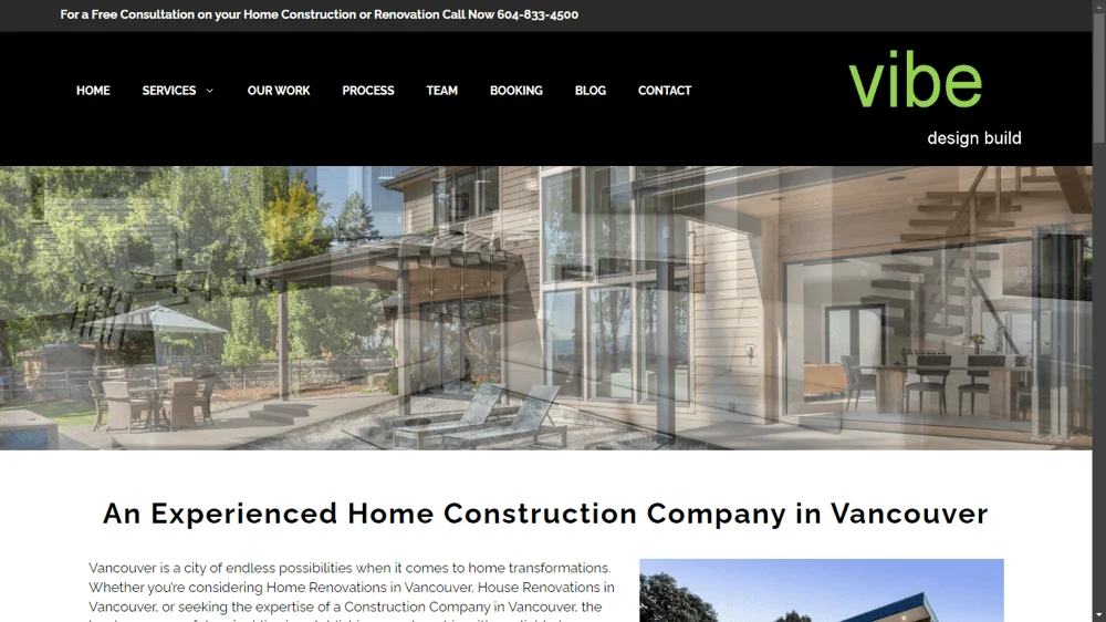 Vibe Design Build project preview